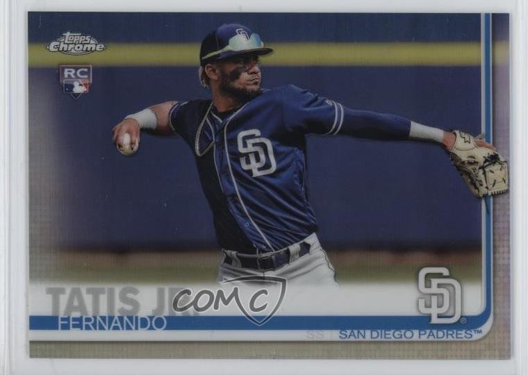 2019 Topps Chrome Refractor Fernando Tatis Jr #203 0za6