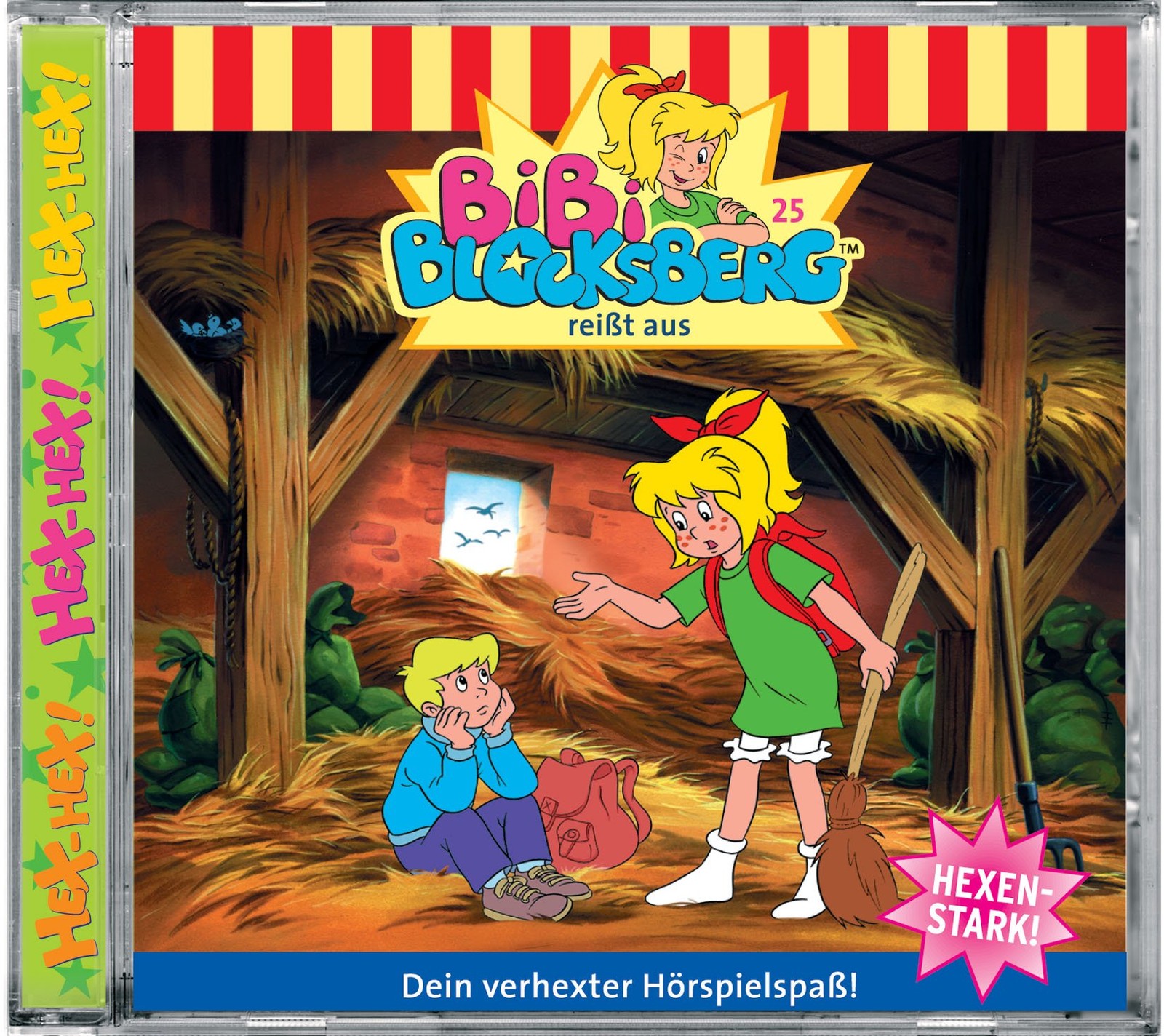 Bibi Blocksberg Folge 25: Bibi reisst aus (CD)