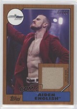 2017 Topps Heritage WWE Shirt Relics Bronze 17/99 Aiden English #R-AE 0o0