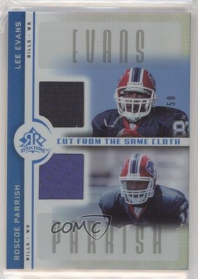 2005 Reflections Cut from the Same Cloth Blue /50 Lee Evans Roscoe Parrish 0q3