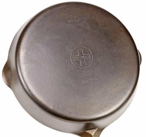 Vintage Griswold No 10 (716B) Cast Iron Skillet Restored Condition