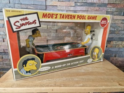 The Simpsons: Moe's Tavern Poolspiel - Wind Up Tin Action - NEU***