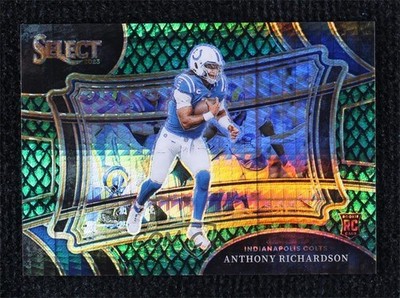 2023 Panini Select Dragon Scale Prizm 10/70 Anthony Richardson Rookie RC 1t5