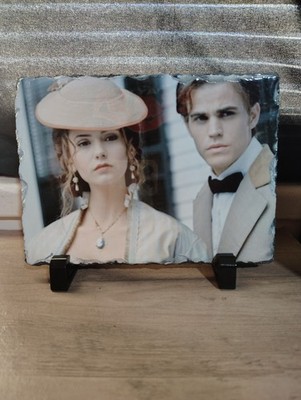 Katherine And Stefan Picture Plaque ''Vampire Diaries''