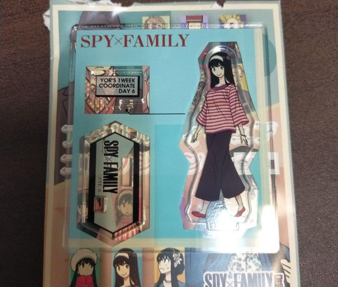 Spy x Family Exhibition Mini Acrylic Stand Yor Forger Daily Coordinate Day 6