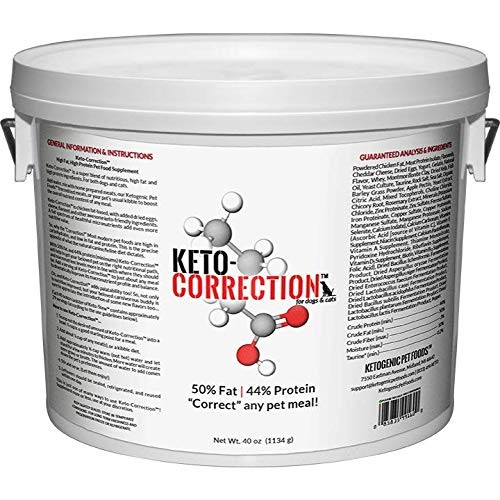 S - Keto-correction - High Fat, High Protein Pet Food Suppl...