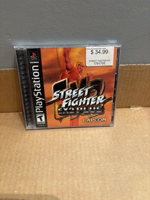 Street Fighter EX2 Plus PS1 Complete CIB Black Label Tested PlayStation 1 Capcom