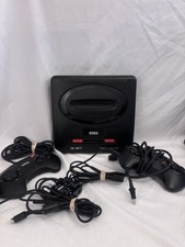 Sega Mega Drive II - with Two Controllers and Psu/Av. Tested and Working