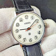 ⭐Vintage Soviet Wrist watch Raketa mechanical 2609.HA 18 jewels made in USSR 80s
