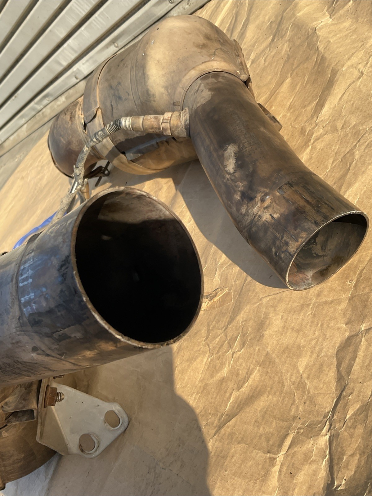 14-24 Maserati Quattro Ghibli M157 Left & Right Engine Exhaust Downpipes OEM