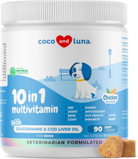 Multivitamin for Dogs - Glucosamine Chondroitin for Joint Support Digestive En