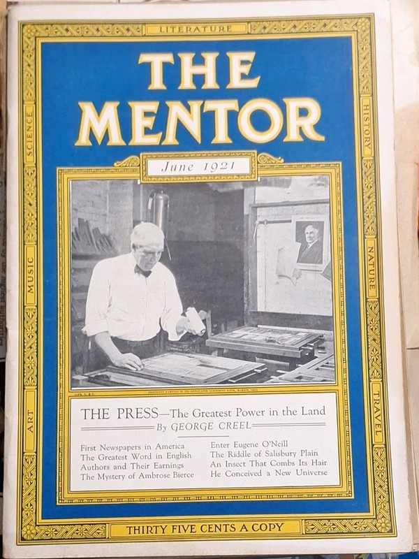 The Mentor June 1921 Illustrated Issue: The Press—Greatest Power in the Land