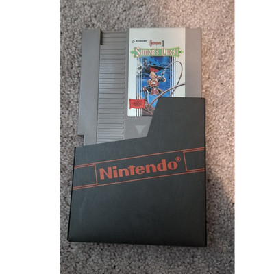 Konami Castlevania II: Simon's Quest NES NTSC-U/C E 1987 Sleeve Included