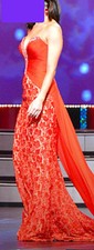 Sherri Hill Strapless Evening Gown - Pageant/Prom/Formal Size 4 ORP 3,700