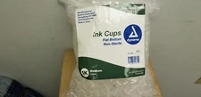 INK CUPS MEDIUM (14 MM) FLAT BOTTOM 