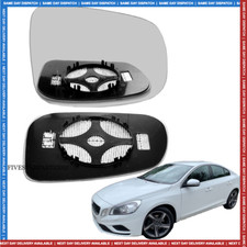 Right Driver side wing mirror glass for Volvo S60 mk2 2010-2018 Heated