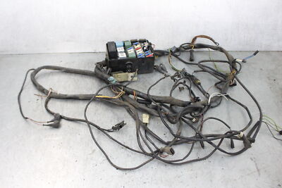 1988 BMW E30 325e Sedan Partial Body Wiring Harness w Underhood Fuse Box LM49