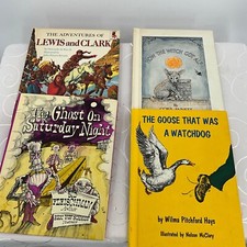 Vintage Childrens Book Lot: The Ghost On Saturday Night How The Witch Got Alf Th