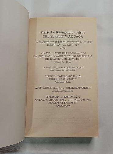 Rage of a Demon King (Serpentwar Saga) by Feist, Raymond E. TPB - Picture 6 of 8