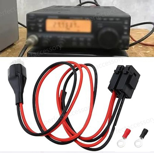 Przewód zasilający prądu stałego do ICOM IC-271A / E IC-271H IC-275E IC-451A IC-475E / H IC-471E - Zdjęcie 2 z 5