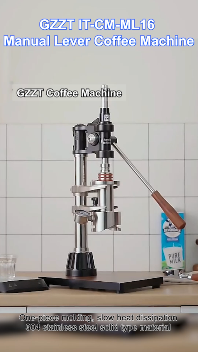 Hand Press Coffee Maker Manual Espresso Coffee Machine 58mm 1-16