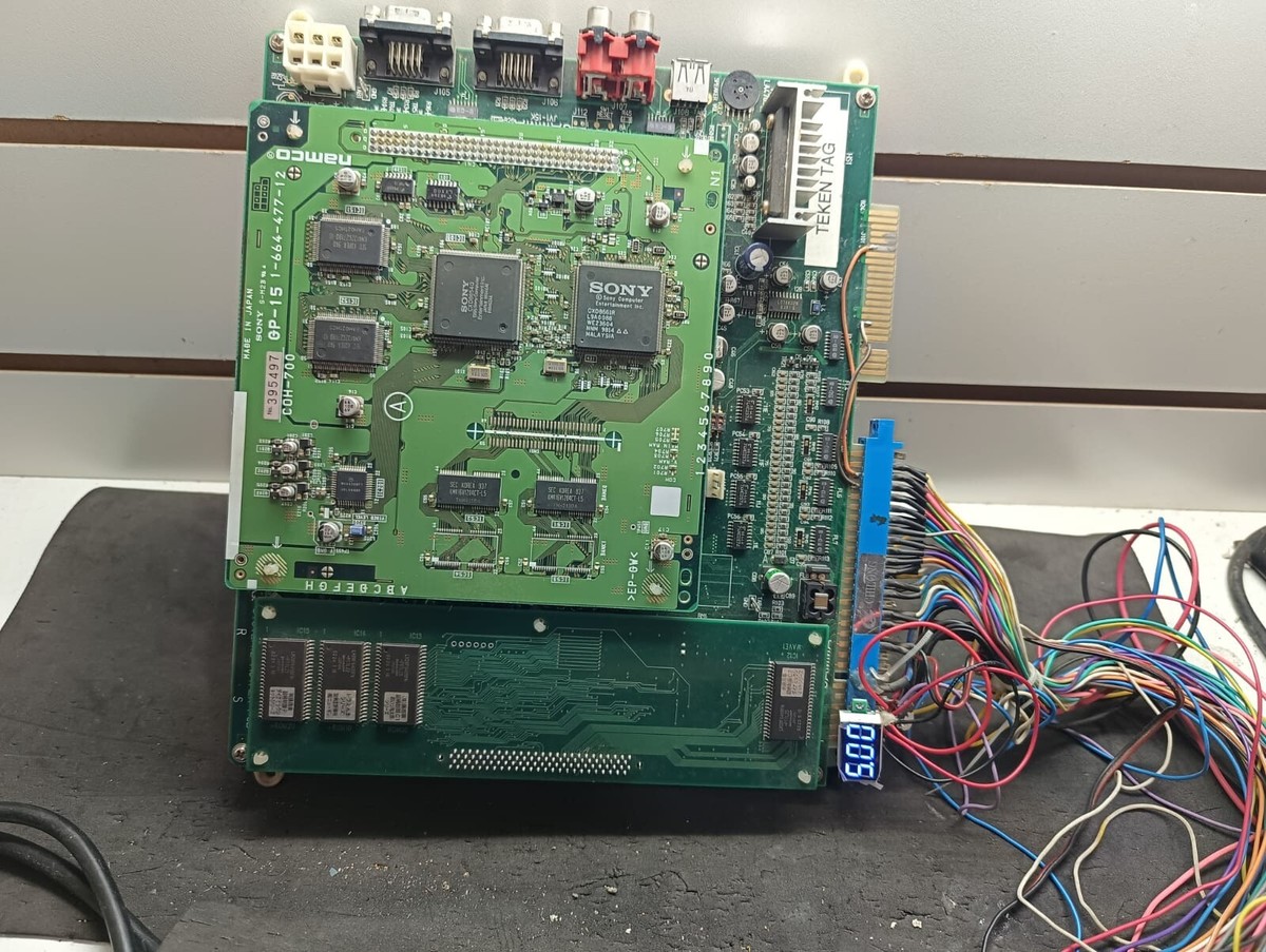 Tekken Tag Tournament Arcade PCB - Namco System 12 - Jamma - Works