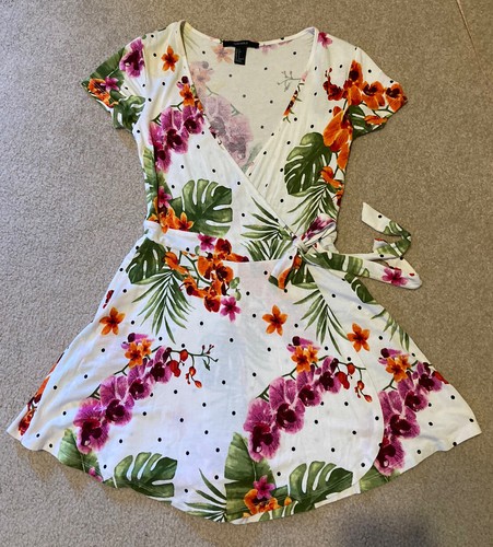 Forever 21 Tropical Print Romper with 