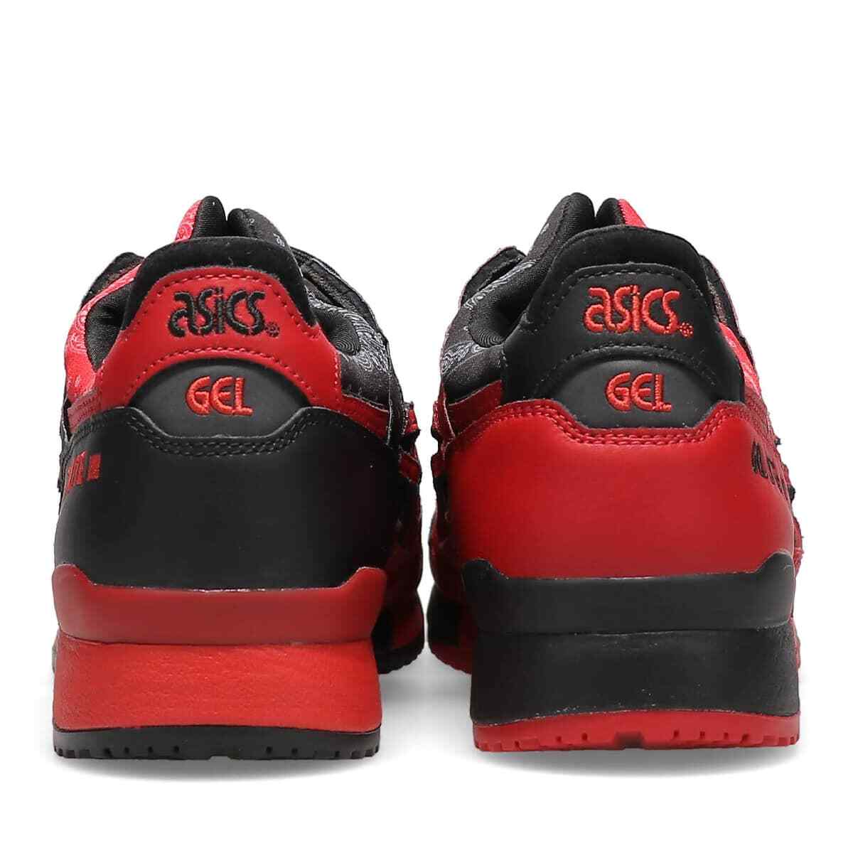 Asics GEL-LYTE III OG Black Red 22FW-S RedSpider Men 