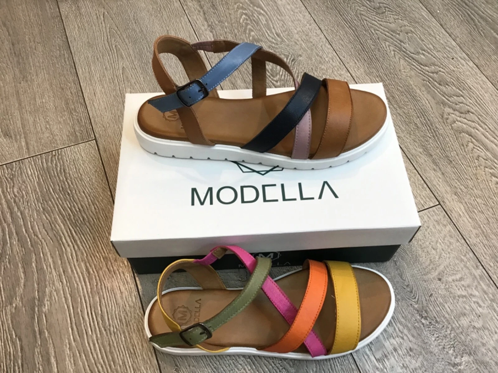 MODELLA HAVEN SOFT LEATHER LADIES SANDALS NEW SUMMER LIGHTWEIGHT CASUAL WALKING