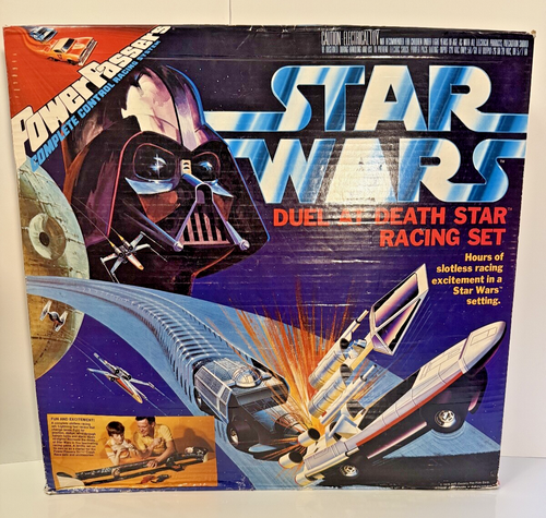 Original Star Wars Duel at The Death Star Racing Set Sealed 1978 Power ...