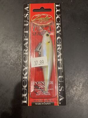Lucky Craft - Pointer 78SP Chartreuse Shad