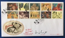 Paddington Bear, Notting Hill, Actor HUGH GRANT Signed 21.3.1995 Greetings FDC