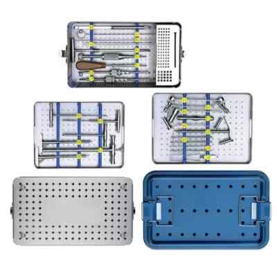 Orthopedic DHS and DCS Instrument set with Graphic Case Box surgical