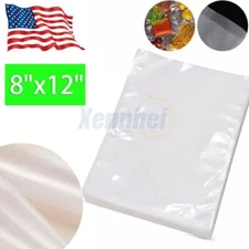 100pcs 8"x12" Vacuum Sealer Bag Food Saver Storage Package