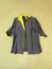 Russel Kemp Women's 10p Jacket Blazer Blue And Green 