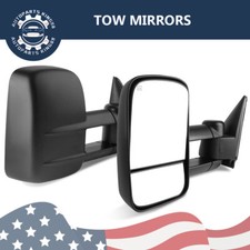 Towing Mirrors Power Heated For 1999-2002 Chevy Silverado Sierra 1500 2500 3500