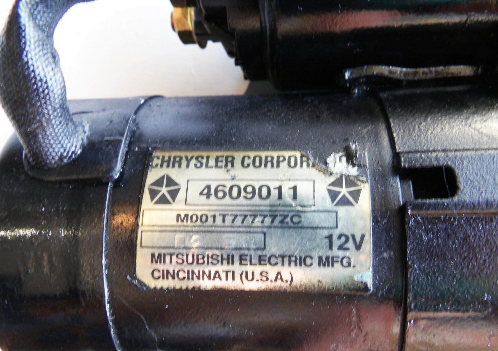 1993-97 Chrysler, Dodge & Plymouth O.E. Starter w/ Heat Shield 3.5 Ltr  #17461HS