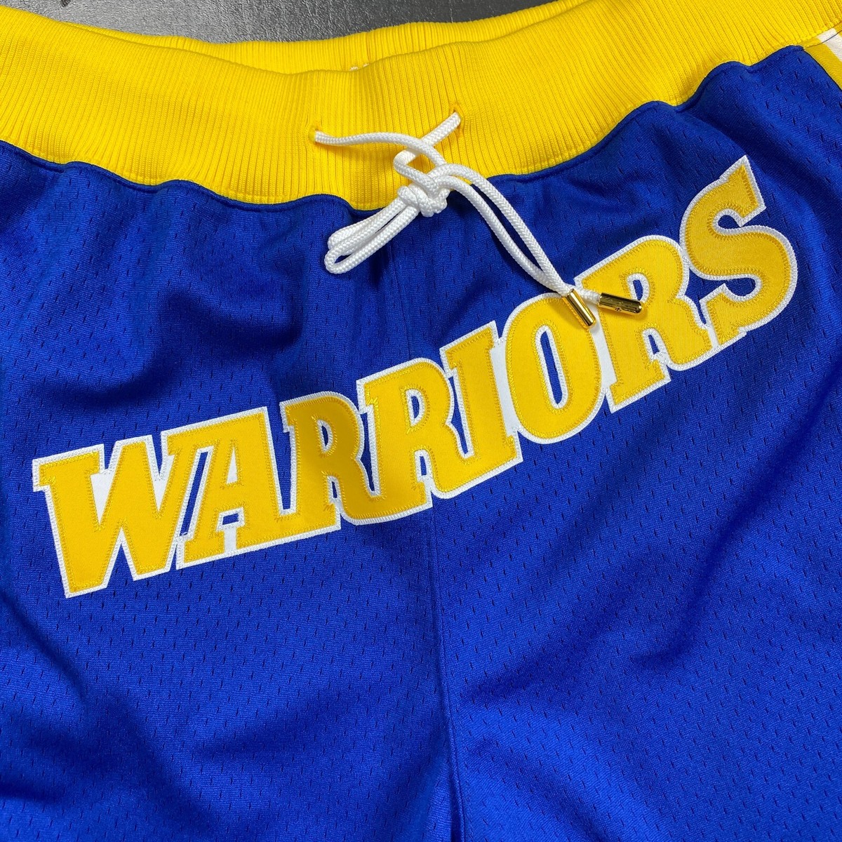 100% Authentic Just Don 93 94 Golden State Warriors Mitchell Ness