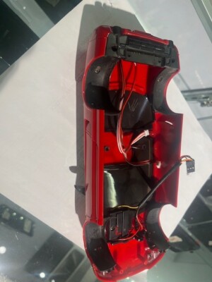 RCトラックボディパーツセット 赤黒 ORGINAL ) SPARE PARTS FOR LDRC 118 Drift Car NSX Radio LDRC Parts