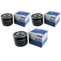 3X Mahle / Knecht ÖLfilter OC 312 Oil Filter