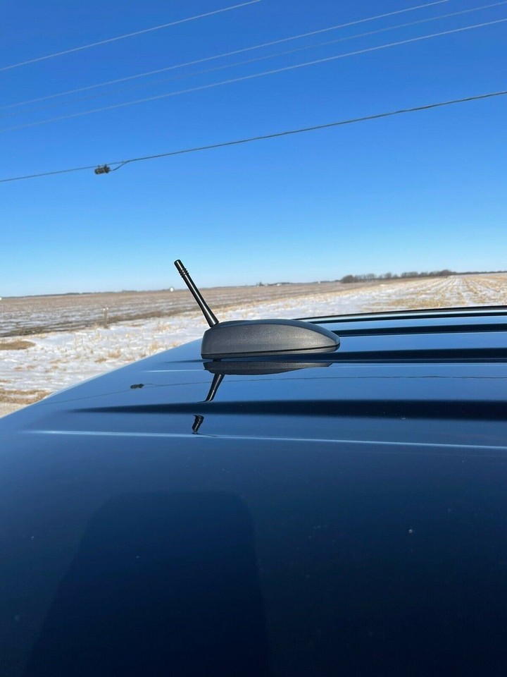 4 Inch  Short Black Aluminum Antenna Mast AM/FM For GMC SIERRA 2006-2025 New - Foto 2