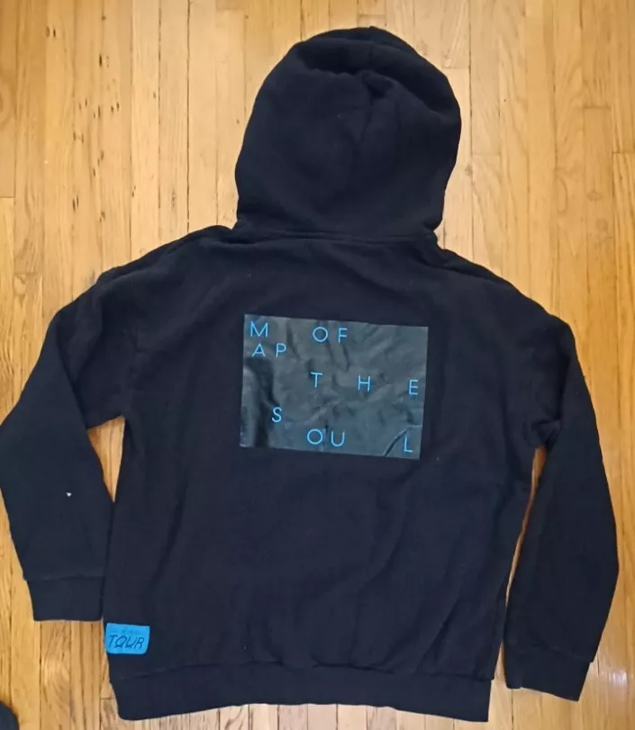 V.2 BTS TOUR HOODIE L MAP of the SOUL 2020 BIG HIT Entertainment
