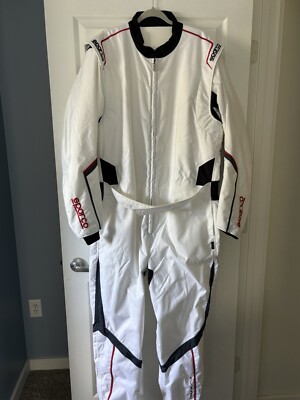 Sparco Robur KS-5 XXL karting suit White/Grey Like New
