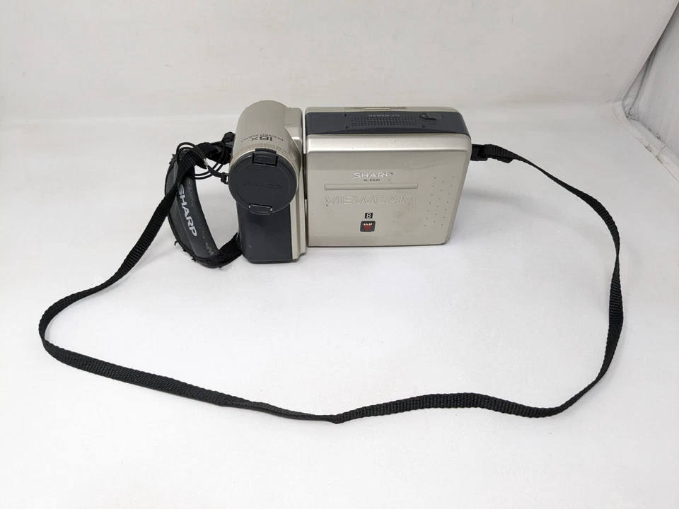 UNTESTED Sharp VL-E630U 8mm Analog Camcorder Untested FOR PARTS AS-IS NO RETURNS - Image 2 of 4