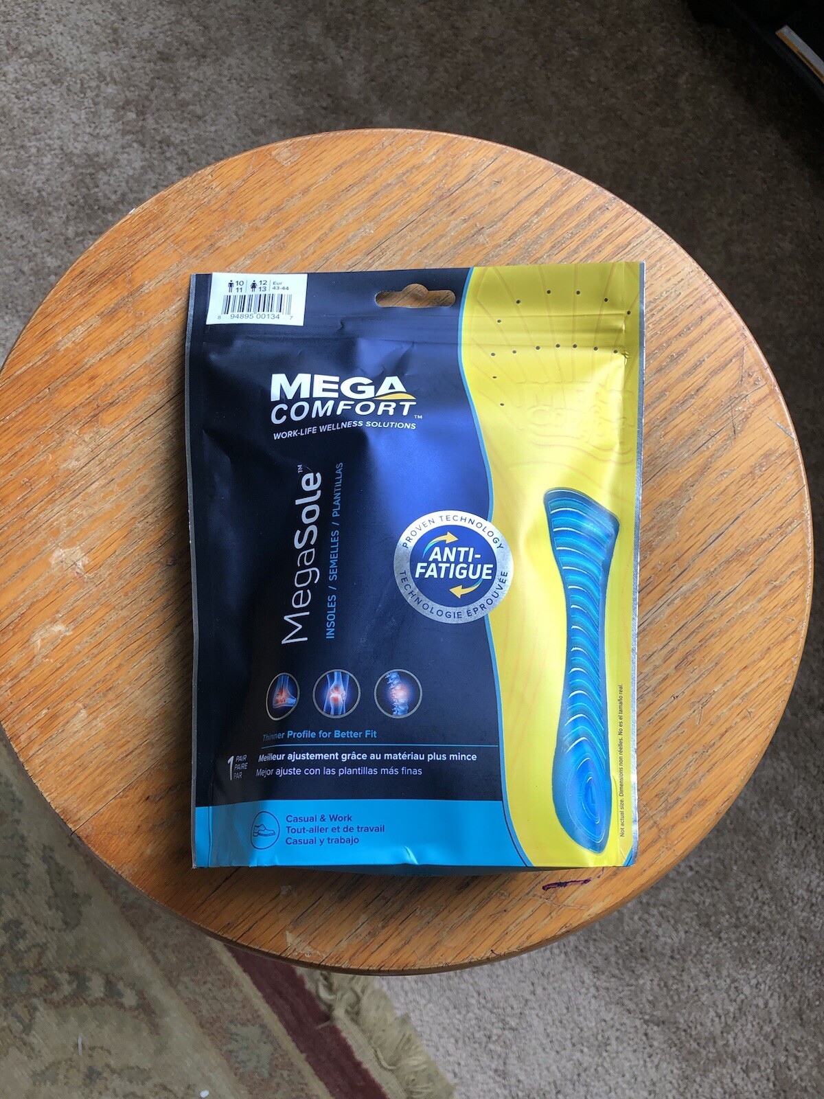 SAOLA Nuove solette MEGA SOLE profilo sottile casual lavoro uomo 10 11 donna 12 13