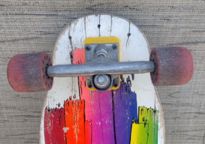 Vintage Skateboard Variflex Skoot Skate 1980's Retro Original