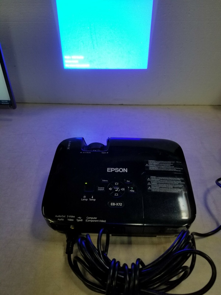 Epson EB-X72 Projector - No Cords | eBay