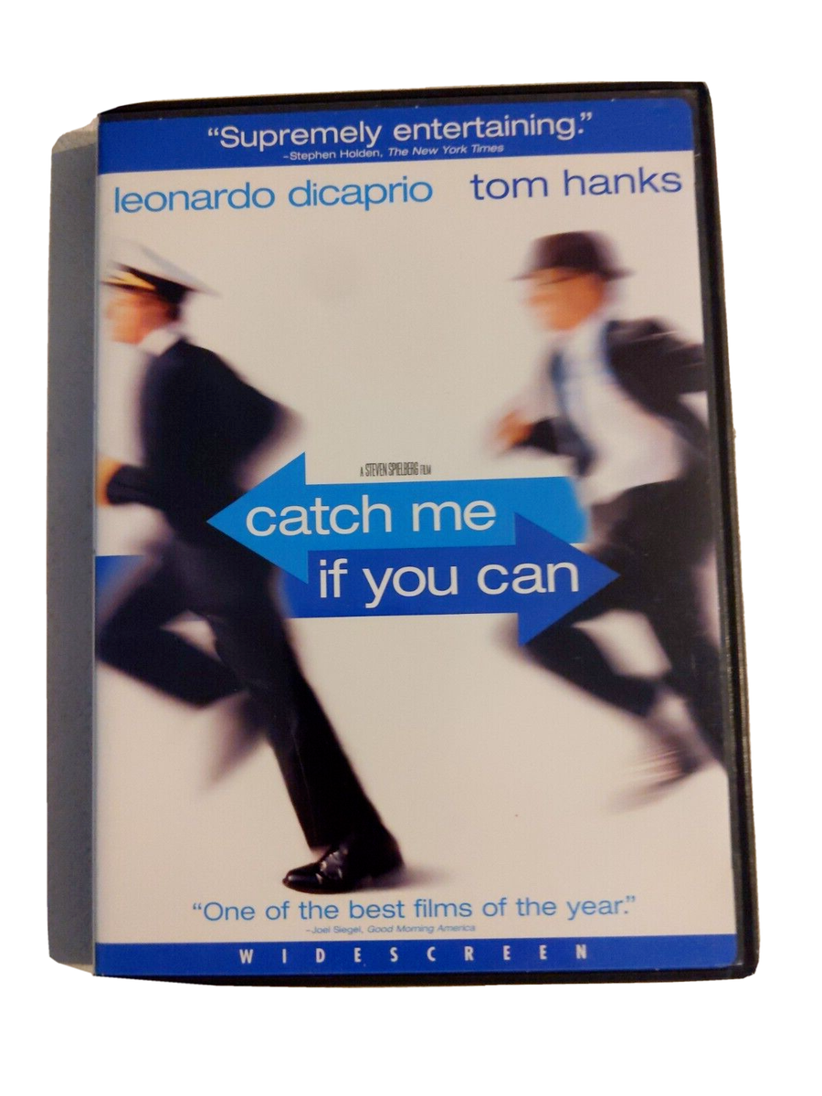 Catch Me If You Can DVD Widescreen Leonardo DiCaprio Tom Hanks
