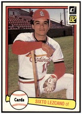 1982 Donruss #64 Sixto Lezcano ex-nm