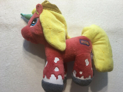 (ap) Kuscheltier - Simba - Filly - Einhorn rot - ca. 25 x 24 cm - 2011 -sehr gut